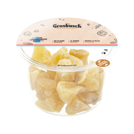 GINGEMBRE CUBE CONFIT ETIQUETAGE ALLEMAND GROSBUSCH 6X200G